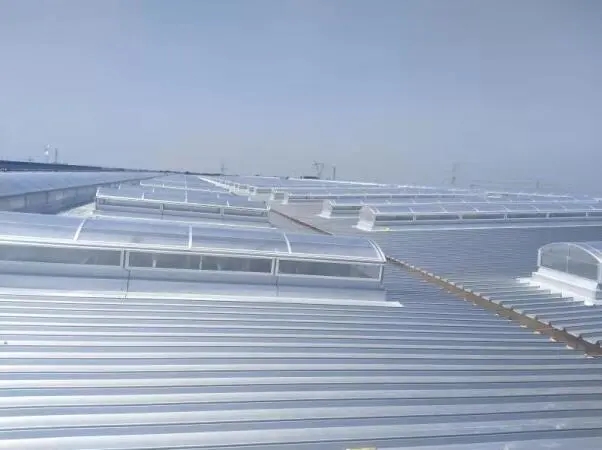 防城港市屋脊气楼圆拱型通风天窗 - 方案